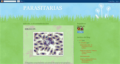 Desktop Screenshot of parasitarias.blogspot.com