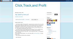 Desktop Screenshot of click-track-profit.blogspot.com