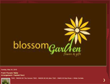 Tablet Screenshot of blossomgardenflorist.blogspot.com