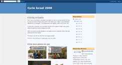 Desktop Screenshot of cycleisrael08.blogspot.com