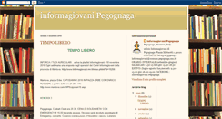 Desktop Screenshot of informagiovanipegognaga.blogspot.com