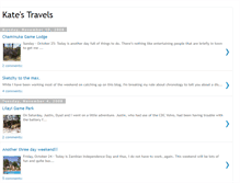 Tablet Screenshot of katelogantravels.blogspot.com