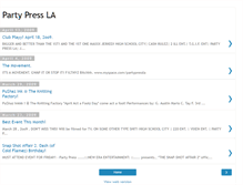 Tablet Screenshot of partypressla.blogspot.com
