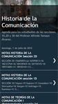 Mobile Screenshot of historiadelacomunicacionubv.blogspot.com