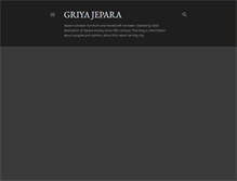 Tablet Screenshot of griyajepara.blogspot.com