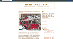 Desktop Screenshot of homesweetnyc.blogspot.com