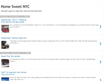 Tablet Screenshot of homesweetnyc.blogspot.com