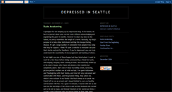 Desktop Screenshot of depressedinseattle.blogspot.com