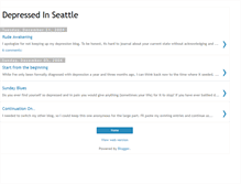 Tablet Screenshot of depressedinseattle.blogspot.com