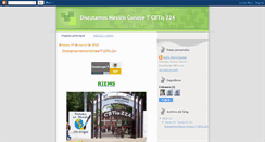 Desktop Screenshot of discutamos-cbtis224.blogspot.com