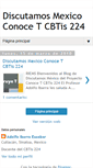 Mobile Screenshot of discutamos-cbtis224.blogspot.com