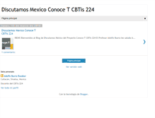 Tablet Screenshot of discutamos-cbtis224.blogspot.com