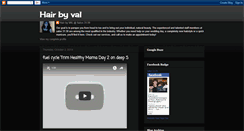 Desktop Screenshot of hairbyval.blogspot.com