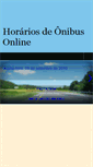 Mobile Screenshot of horariosdeonibus.blogspot.com