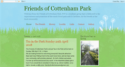 Desktop Screenshot of friendsofcottenhampark.blogspot.com