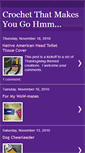 Mobile Screenshot of hmmcrochet.blogspot.com