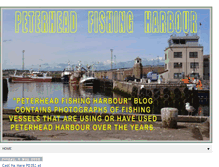 Tablet Screenshot of peterhead-fishing-harbour.blogspot.com