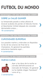 Mobile Screenshot of futboldumondo.blogspot.com