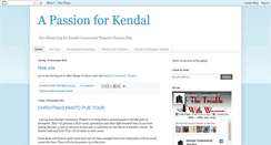 Desktop Screenshot of apassionforkendal.blogspot.com