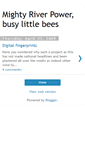 Mobile Screenshot of mightyriverpowerbusylittlebees.blogspot.com