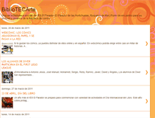 Tablet Screenshot of bibliotecarteparador.blogspot.com