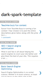 Mobile Screenshot of dark-spark-template.blogspot.com