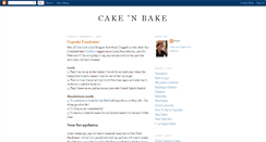 Desktop Screenshot of cakenbake.blogspot.com