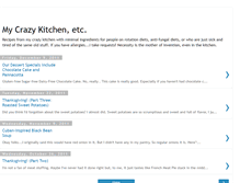 Tablet Screenshot of mycrazykitchenetc.blogspot.com