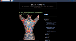 Desktop Screenshot of kspamtattoos.blogspot.com