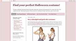 Desktop Screenshot of discount-halloween-costumes.blogspot.com