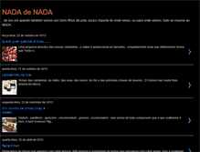 Tablet Screenshot of nada-se-perde.blogspot.com