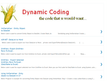 Tablet Screenshot of dynamic-coding.blogspot.com