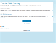 Tablet Screenshot of abcdnablog.blogspot.com