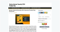 Desktop Screenshot of norton2014-free-keygen.blogspot.com