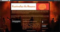 Desktop Screenshot of festivalesaltoaragon.blogspot.com