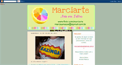 Desktop Screenshot of marciartes.blogspot.com