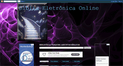 Desktop Screenshot of bibliaeletronicaonline.blogspot.com