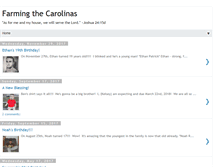 Tablet Screenshot of farmingthecarolinas.blogspot.com