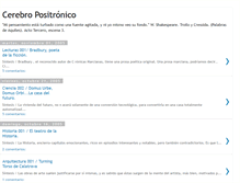 Tablet Screenshot of cerebropositronico.blogspot.com