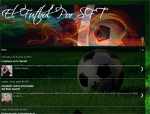 Tablet Screenshot of elfutbolporsft.blogspot.com