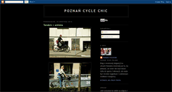 Desktop Screenshot of cyclechicpoznan.blogspot.com