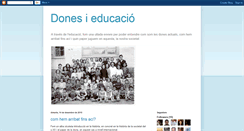 Desktop Screenshot of donesieducacio.blogspot.com