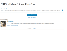 Tablet Screenshot of clucktour.blogspot.com