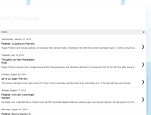 Tablet Screenshot of leftyadvantage.blogspot.com