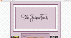 Desktop Screenshot of galyans.blogspot.com