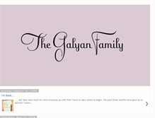 Tablet Screenshot of galyans.blogspot.com