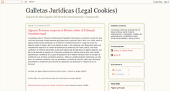 Desktop Screenshot of galletasjuridicas.blogspot.com