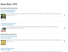 Tablet Screenshot of iklanbarisjitu.blogspot.com