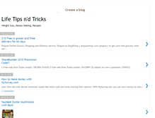 Tablet Screenshot of lifetipsndtricks.blogspot.com