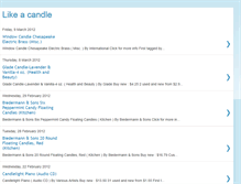 Tablet Screenshot of likecandle.blogspot.com